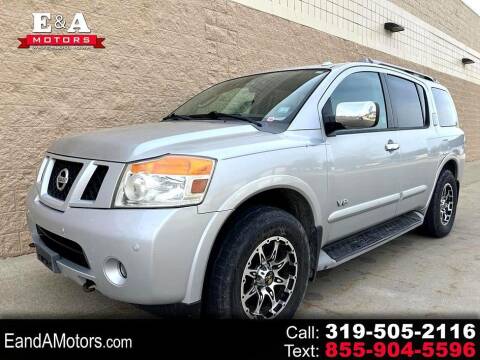 2009 Nissan Armada for sale at E&A Motors in Waterloo IA