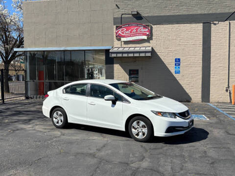 2014 Honda Civic for sale at Rent To Own Auto Showroom - Finance Inventory in Modesto CA
