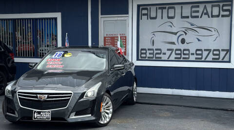 2018 Cadillac CTS for sale at AUTO LEADS in Pasadena TX