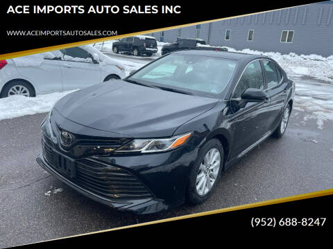 2020 Toyota Camry for sale at ACE IMPORTS AUTO SALES INC in Hopkins MN