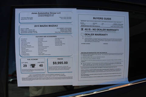 2015 Mazda MAZDA3 i Touring