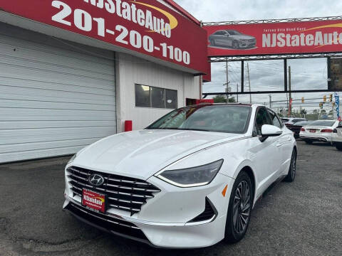 2021 Hyundai Sonata Hybrid for sale at NJ State Auto Used Cars in Jersey City NJ