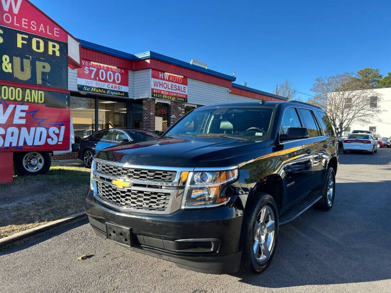 2015 Chevrolet Tahoe for sale at HW Auto Wholesale in Norfolk VA