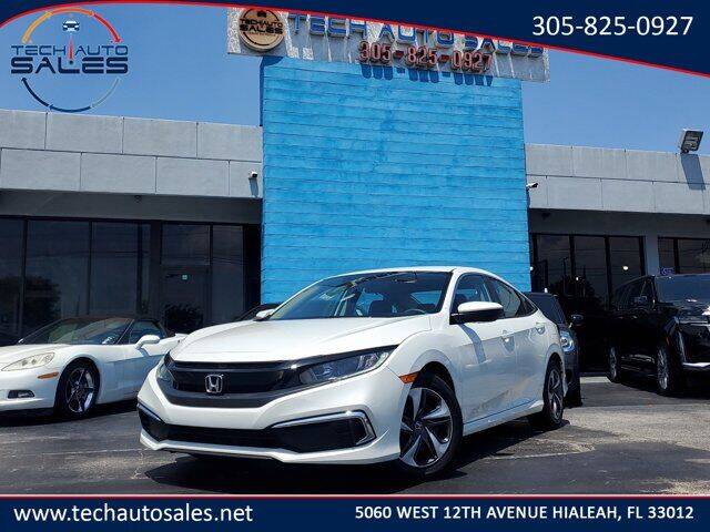 2019 Honda Civic for sale at Tech Auto Sales in Hialeah FL