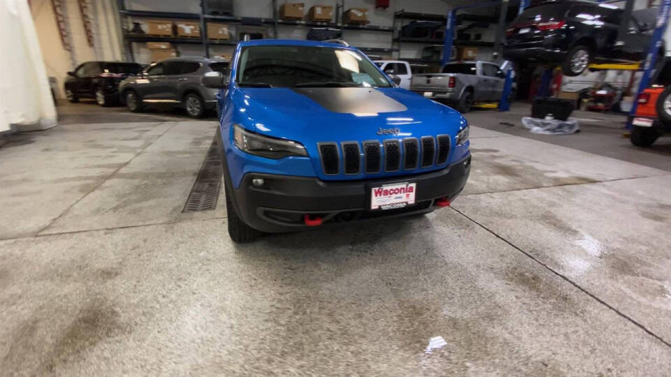 2021 Jeep Cherokee for sale at Victoria Auto Sales in Victoria, MN