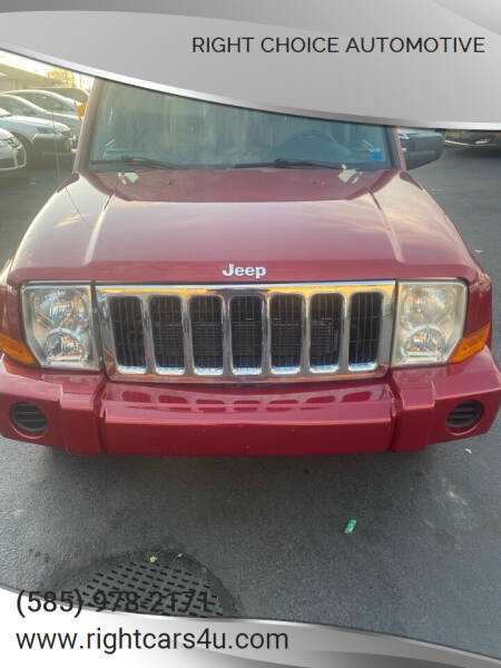 2006 Jeep Commander for sale at Right Choice Automotive in Rochester NY