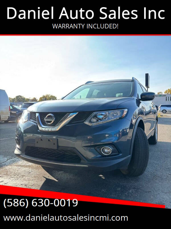 2016 Nissan Rogue for sale at Daniel Auto Sales Inc in Clinton Township MI