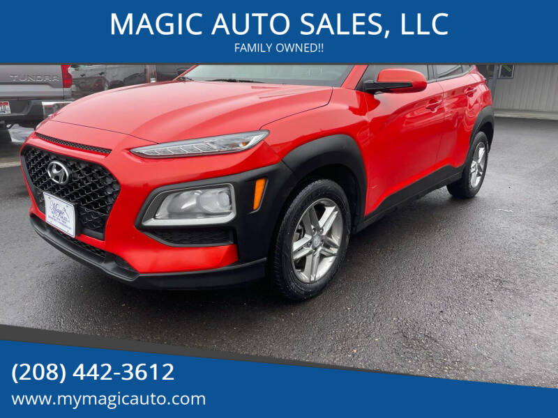 2019 Hyundai Kona for sale at MAGIC AUTO SALES, LLC in Nampa ID