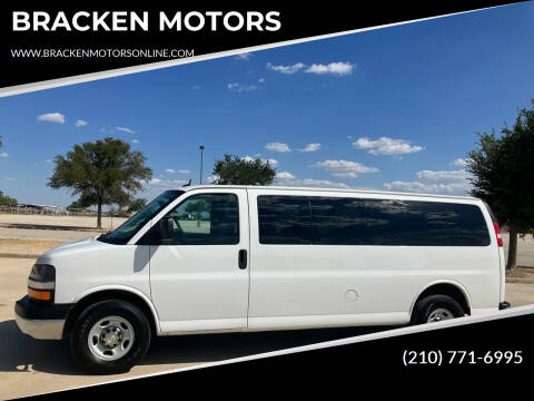 2011 Chevrolet Express for sale at BRACKEN MOTORS in San Antonio TX