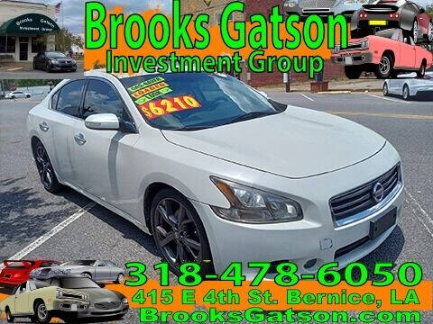 2014 Nissan Maxima for sale at Brooks Gatson Investment Group in Bernice LA