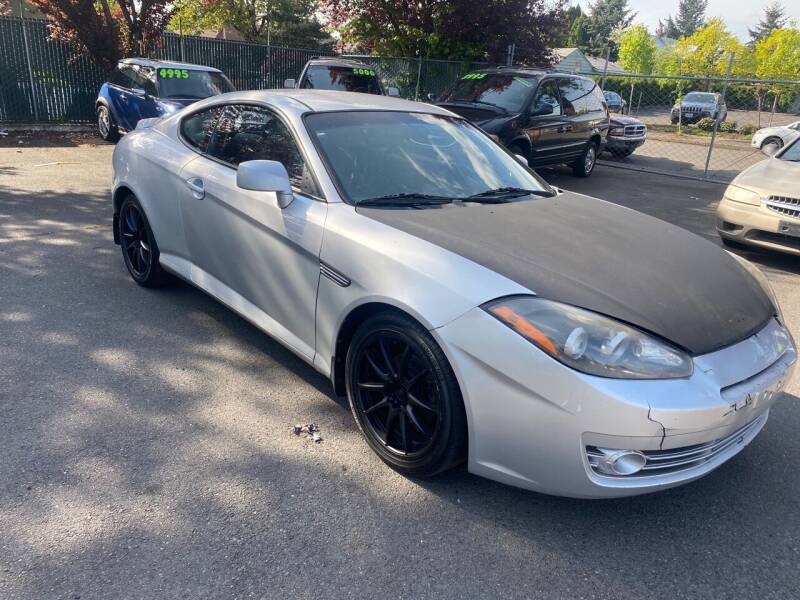 2008 Hyundai Tiburon for sale at Blue Line Auto Group in Portland OR