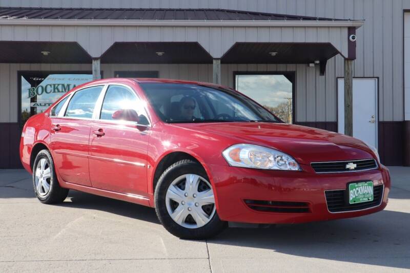 2008 Chevrolet Impala for sale at Bockmann Auto Sales in Saint Paul NE