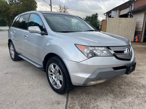 2009 Acura MDX for sale at G&J Car Sales in Houston TX