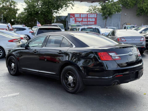 2013 Ford Taurus Police Interceptor