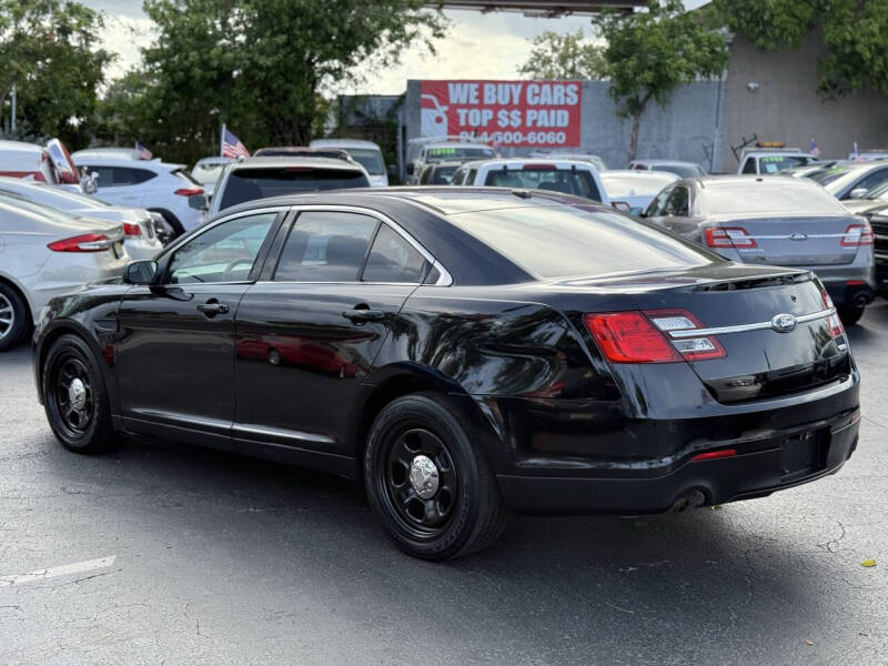 2013 Ford Taurus Police Interceptor