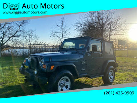 2001 Jeep Wrangler for sale at Diggi Auto Motors in Jersey City NJ
