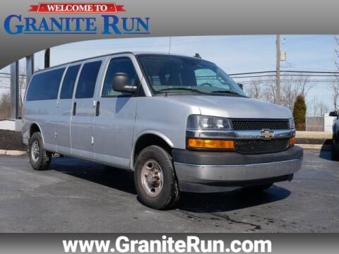 2019 Chevrolet Express Passenger for sale at GRANITE RUN PRE OWNED CAR AND TRUCK OUTLET in Media PA