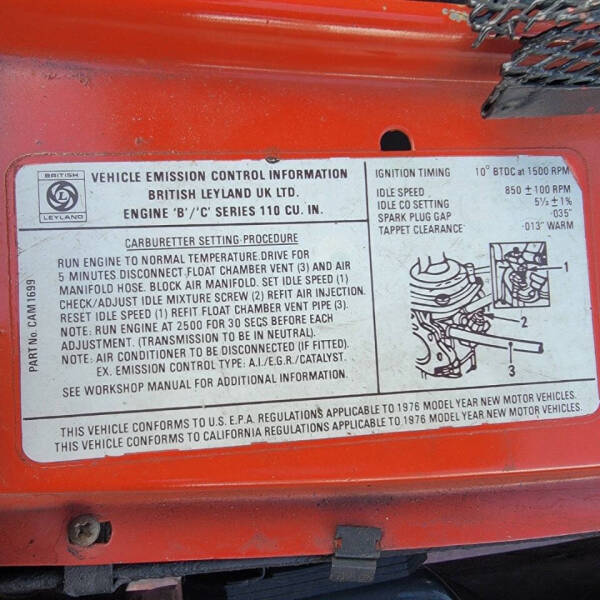 1976 MG MGB