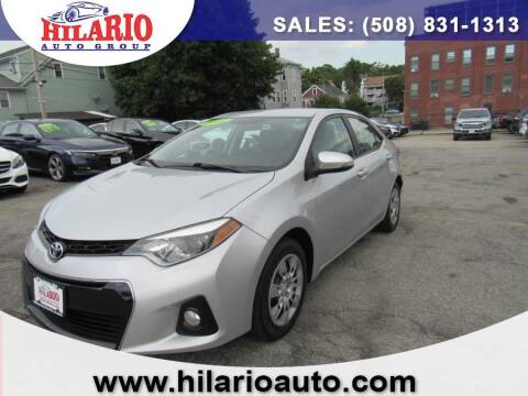 2015 Toyota Corolla for sale at Hilario's Auto Sales in Worcester MA
