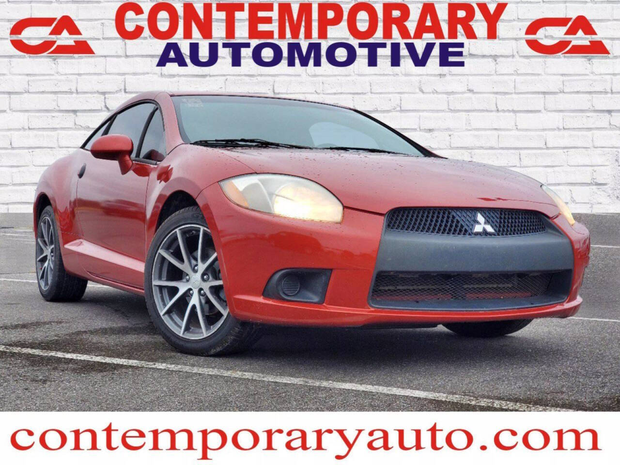 Orange 2011 Mitsubishi Eclipse GS Sport GS Sport 2dr Hatchback 1