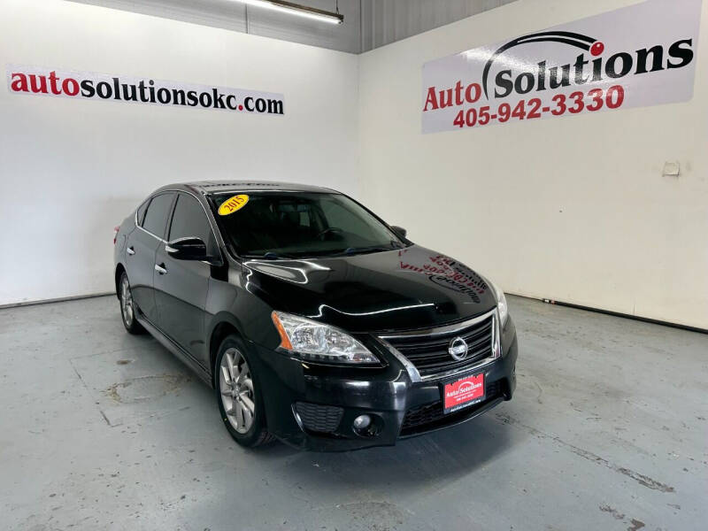 2015 Nissan Sentra for sale at Auto Solutions in Warr Acres OK