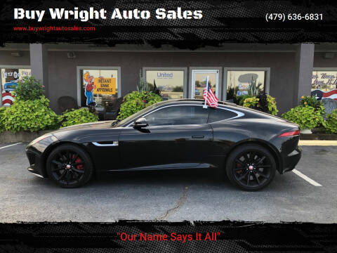 2015 Jaguar F-TYPE for sale at Buy Wright Auto Sales in Rogers AR