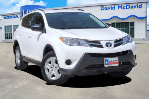 2013 Toyota RAV4 for sale at DAVID McDAVID HONDA OF IRVING in Irving TX