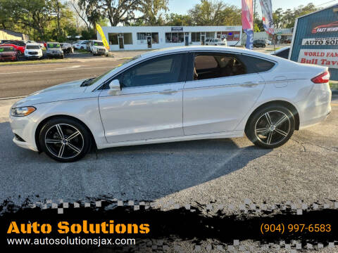 2016 Ford Fusion for sale at Auto Solutions in Jacksonville FL