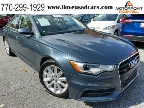 2013 Audi A6 for sale at Motorpoint Roswell in Roswell GA
