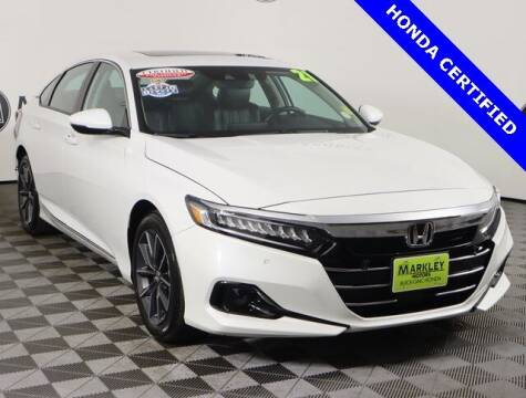 2021 Honda Accord for sale at Markley Motors in Fort Collins CO