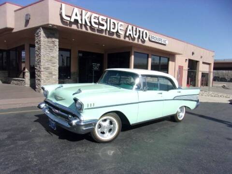 1957 Chevrolet Bel Air for sale at Lakeside Auto Brokers Inc. in Colorado Springs CO
