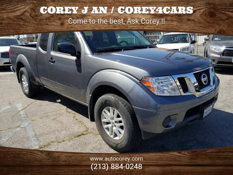 2018 Nissan Frontier for sale at WWW.COREY4CARS.COM / COREY J AN in Los Angeles CA