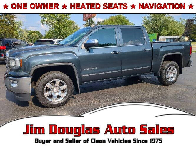 2018 GMC Sierra 1500 for sale at Jim Douglas Auto Sales in Pontiac MI