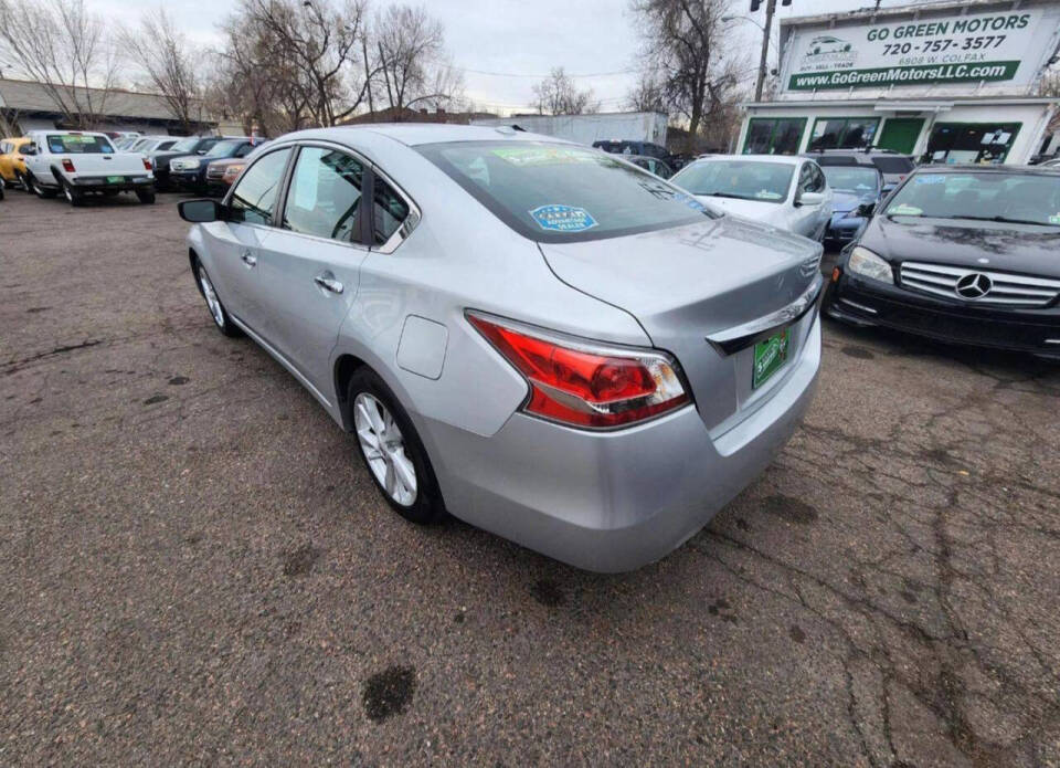 2015 Nissan Altima for sale at GO GREEN MOTORS in Lakewood, CO