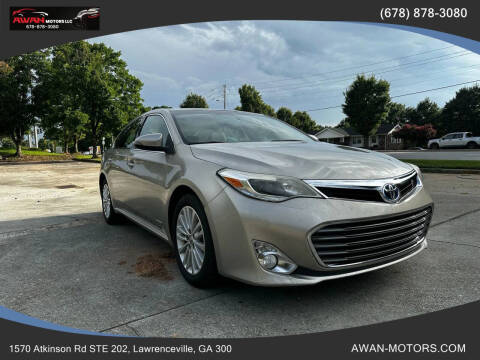 2013 Toyota Avalon Hybrid Limited