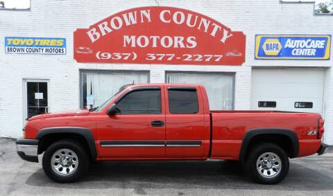 2005 Chevrolet Silverado 1500 for sale at Brown County Motors in Russellville OH