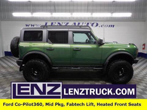 2022 Ford Bronco for sale at LENZ TRUCK CENTER in Fond Du Lac WI