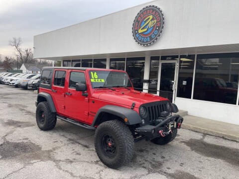 2016 Jeep Wrangler Unlimited for sale at 2nd Generation Motor Company in Tulsa OK