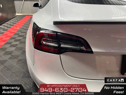 2021 Tesla Model 3 Standard Range Plus