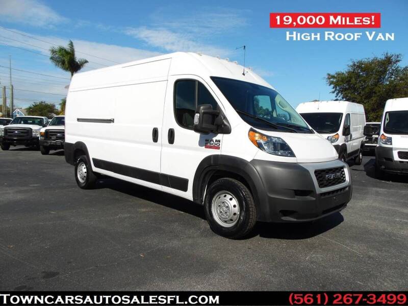 2021 RAM ProMaster for sale at Town Cars Auto Sales in West Palm Beach FL