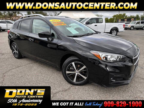 2019 Subaru Impreza for sale at Dons Auto Center in Fontana CA