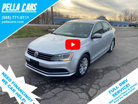 2015 Volkswagen Jetta for sale at Pella Cars LLC in Brockport NY