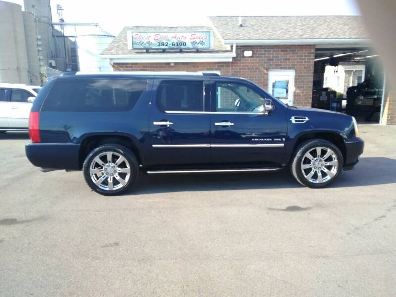 2009 Cadillac Escalade for sale at West End Auto Sales & Service in Wilmington OH
