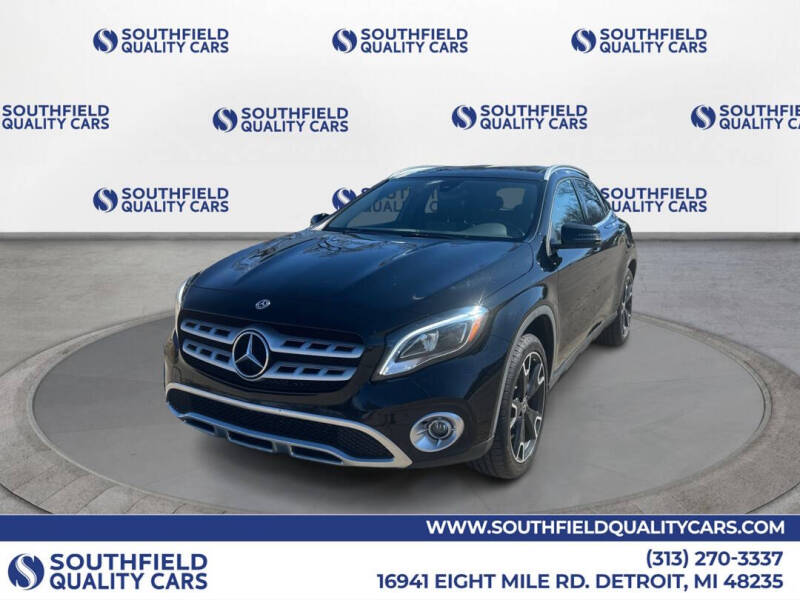 2019 Mercedes-Benz GLA for sale at SOUTHFIELD QUALITY CARS in Detroit MI