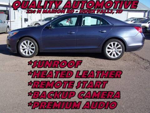 2014 Chevrolet Malibu for sale at Quality Automotive in Sioux Falls SD