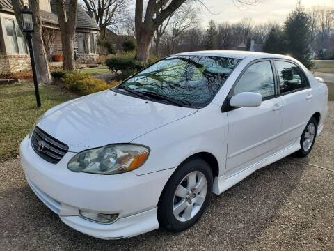 2003 Toyota Corolla for sale at AUTO AND PARTS LOCATOR CO. in Carmel IN