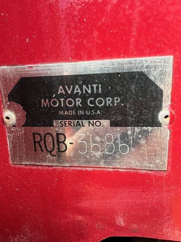 1983 Avanti Avanti