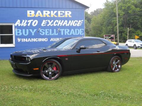 2014 Dodge Challenger for sale at BARKER AUTO EXCHANGE in Spencer IN