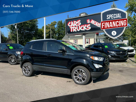 2020 Ford EcoSport for sale at Cars Trucks & More in Howell MI