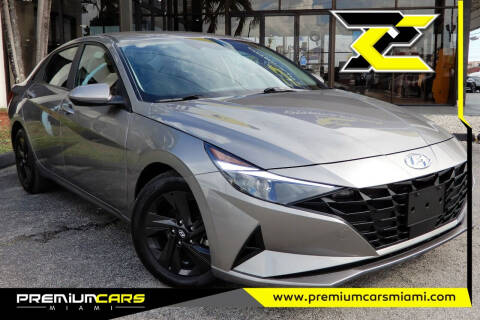 2021 Hyundai Elantra for sale at Premium Cars of Miami in Miami FL